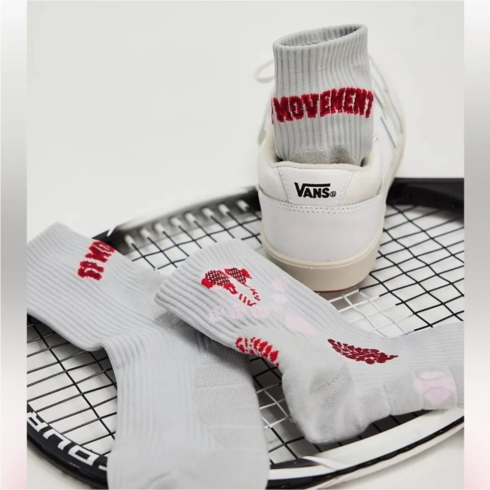 NWT Free People FP Movement Game Set Match Sock Pack 2 Pair